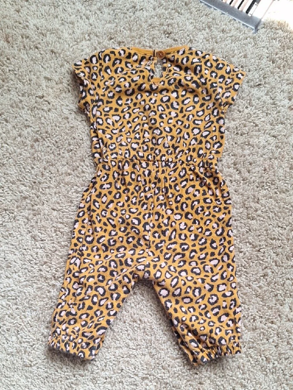 Old Navy Leopard-Print For Baby Girl Size 0-3M Romper